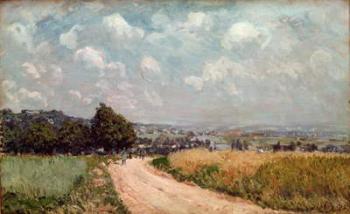Turning Road or, View of the Seine, 1875 (oil on canvas) | Obraz na stenu