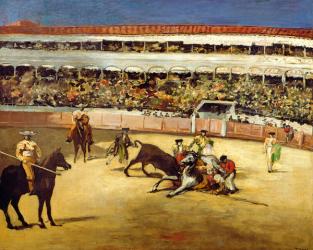 Bull Fight, 1865 (oil on canvas) | Obraz na stenu