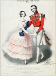Jullien's Celebrated Polkas No.9: The Queen and Prince Albert's Polka by M. and N. Hanhart (chromolitho) | Obraz na stenu