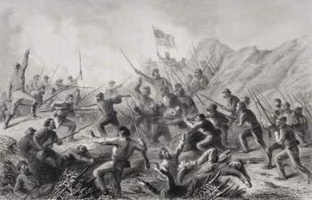 The Siege of Vicksburg, Mississippi 1863 (litho) | Obraz na stenu