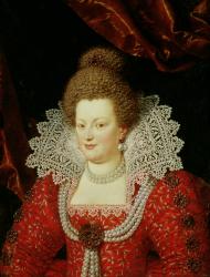 Portrait of Marie de Medici (1573-1642) (oil on panel) | Obraz na stenu