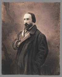 Auguste Vacquerie, c.1861-65 (photograph) | Obraz na stenu