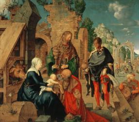 Adoration of the Magi, 1504 (oil on panel) | Obraz na stenu
