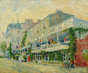 Restaurant de la Sirene at Asnieres, 1887 (oil on canvas) | Obraz na stenu