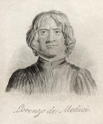 Lorenzo de Medici, from 'Crabb's Historical Dictionary', published 1825 (litho) | Obraz na stenu