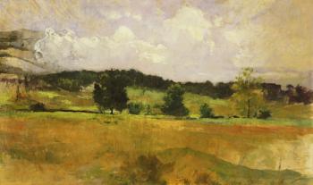 Landscape Study, c.1900 (oil on canvas) | Obraz na stenu