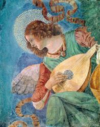 Angel Musician (fresco) | Obraz na stenu