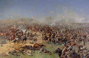 Battle of Borodino on 26th August 1812, 1913 (oil on canvas) | Obraz na stenu