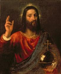 Christ Saviour, c.1570 (oil on canvas) | Obraz na stenu