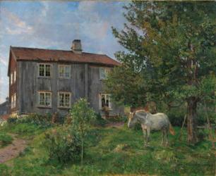 At the Farm, 1889 | Obraz na stenu