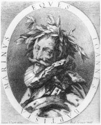 Giambattista Marino (engraving) | Obraz na stenu