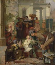 Refreshing the Weary, c.1847 (oil on canvas) | Obraz na stenu