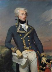 Portrait of Gilbert Motier (1757-1834) the Marquis de La Fayette as a Lieutenant General, 1791 (oil on canvas) | Obraz na stenu