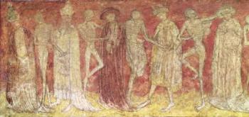 The Dance of Death, from the choir (tempera on stone) | Obraz na stenu