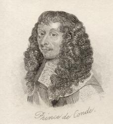 Louis II de Bourbon, Prince de Conde, from 'Crabb's Historical Dictionary', published 1825 (litho) | Obraz na stenu