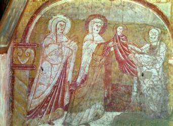 The Presentation in the Temple (fresco) | Obraz na stenu