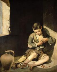 The Young Beggar, c.1650 (oil on canvas) | Obraz na stenu