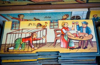 Beehive panels, Slovenia (photo) | Obraz na stenu