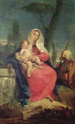 The Rest on the Flight into Egypt (oil on canvas) | Obraz na stenu