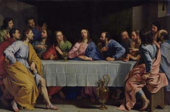The Last Supper, 1648 (oil on canvas) | Obraz na stenu