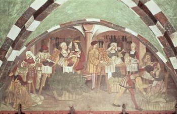 Fruit and Vegetable Market (fresco) (see also 63046) | Obraz na stenu