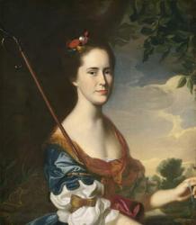 Elizabeth Gray Otis (Mrs. Samuel Alleyne Otis), c.1764 (oil on canvas) | Obraz na stenu