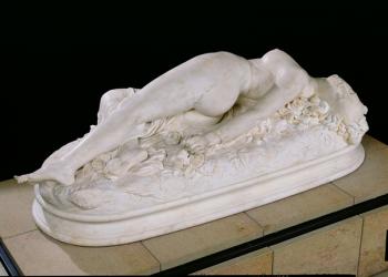 Woman Bitten by a Snake, 1847 (marble) | Obraz na stenu