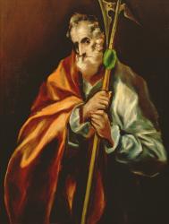 St. Jude Thaddeus, 1606 (oil on canvas) | Obraz na stenu