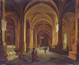 The Church of Allermohe, 1895 (oil on canvas) | Obraz na stenu