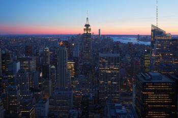 Empire State building, New York City, USA (photo) | Obraz na stenu