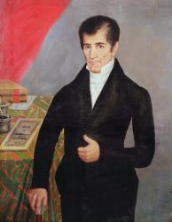 Don Jose Cecilio del Valle (1777-1834) (oil on canvas) | Obraz na stenu