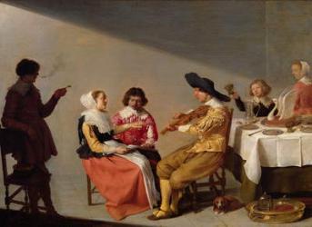 A Musical Party, 1631 (oil on panel) | Obraz na stenu