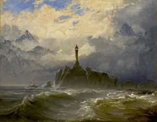 Seascape, 1849 (oil on canvas) | Obraz na stenu