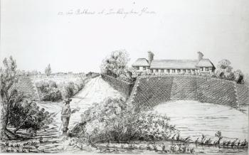 Two Batteries at Southampton House (engraving) | Obraz na stenu