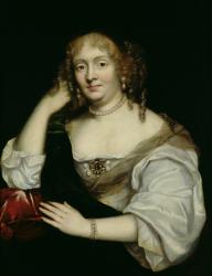 Portrait of Marie de Rabutin-Chantal (1626-97) Marquise de Sevigne, after 1670 (oil on canvas) | Obraz na stenu