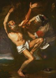 The Martyrdom of St. Bartholomew (oil on canvas) | Obraz na stenu