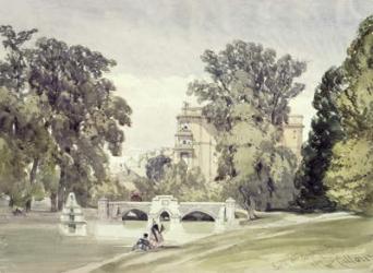 West End of the Serpentine, Kensington Gardens | Obraz na stenu