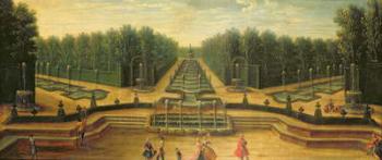 The Water Theatre, Versailles (oil on canvas) | Obraz na stenu