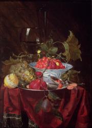 A Still life of Fruit, 1660 (panel) | Obraz na stenu