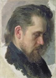 Portrait of the author Nikolay Pomyalovsky, 1860 (oil on canvas) | Obraz na stenu