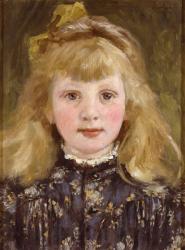 Portrait of a Young Girl (oil on canvas) | Obraz na stenu