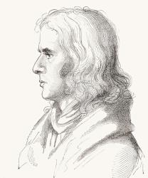Adelbert von Chamisso, 1781  1838. German poet and botanist. From Nuestro Siglo, published 1883. | Obraz na stenu
