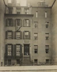 Birthplace of Theodore Roosevelt, New York City, 1923 (b/w photo) | Obraz na stenu