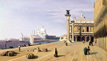 Riva degli Schiavone, Venice, 1845 | Obraz na stenu