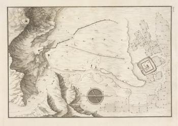 A Geometrical Plan of the Ruined City of Palmyra, 1753 (engraving) | Obraz na stenu