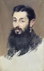 Dr. Materne, doctor of Napoleon III (1808-73) c.1880-81 (pastel on canvas) | Obraz na stenu