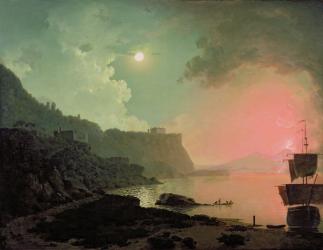 Vesuvius from Posillipo, c.1788 (oil on panel) | Obraz na stenu