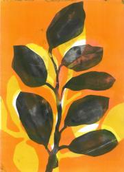 Summer Garden, 2015, (monoprint on paper) | Obraz na stenu