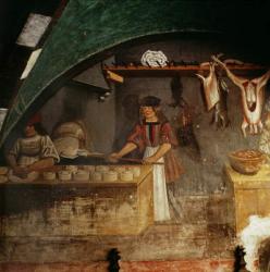 The Pie Maker (fresco) | Obraz na stenu