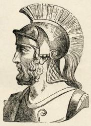Themistocles, from 'The World's Inhabitants' by G.T. Bettany, published 1888 (engraving) | Obraz na stenu